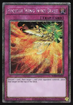 Phoenix Wing Wind Blast - RA03-EN149 - Platinum Secret Rare - Yugioh - Image 1