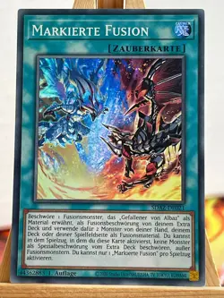 Markierte Fusion SDAZ-DE021 Super Rare Deutsch NM YUGIOH - Image 1