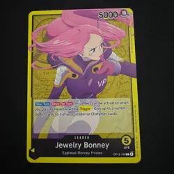 JEWELRY BONNEY 2025 ONE PIECE CARRYING ON HIS WILL LEADER OP13-100 Q4841 - Image 1