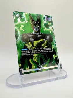Dragon Ball Super Fusion World Card Game Cell FB02-084 SR* Alt Art DBS TCG NM - Image 1