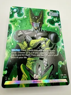 Dragon Ball Super Fusion World Card Game Cell FB02-084 SR* Alt Art DBS TCG NM - Image 3