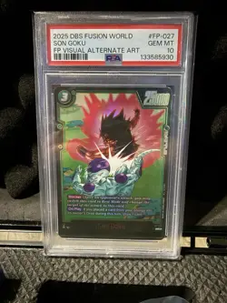 Dragon Ball Super Son Goku FP-027 Promo Alternate Art PSA 10 - Image 1