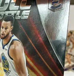 2022 Elite Stephen Curry Inserts: Full Throttle #1 & Star Status #8 - Image 3