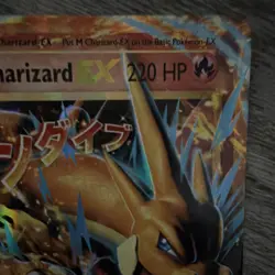 M Charizard EX 13/108 Evolutions Mega Holo Ultra Rare 220 HP Pokemon Card - Image 4