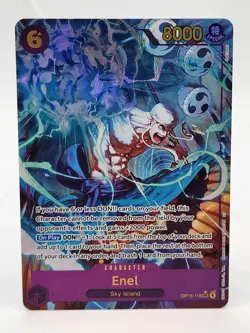 Enel Alternate Art OP15-118 Adventure On Kami’s Island One Piece Foil Card - Image 1