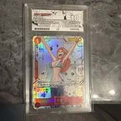Ace 10 Nami OP01-016 Manga Alt Art ONE PIECE Card The Best Japanese PRB-01 2024 - Image 1