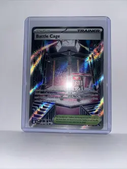 Pokemon TCG Holo Ultra Rare Full Art Battle Cage 116/094 - Image 1