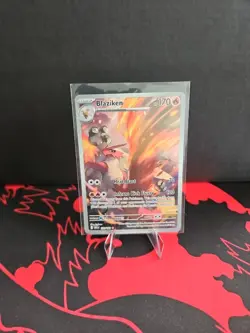 Pokemon TCG Blaziken 192/182 Sv10: Destined Rivals Illustration Rare NM/M - Image 1