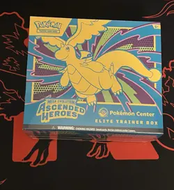 ETB Ascended Heros ELITE TRAINER BOX Pokemon Center Exclusive! (small tear) - Image 1
