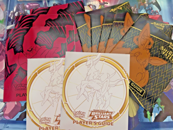10 Pokemon etb Player's Guide Booklet Bulk Lot Shining Fates Brilliant Stars etc - Image 1