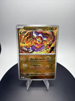 Pokemon TCG Landorus 053/086 (Poke Ball Pattern) Rare SV: Black Bolt, NM/M - Image 1