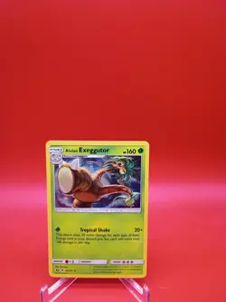 Alolan Exeggutor 2018 Pokemon Sun & Moon Forbidden Light Holo Never Played - Image 1