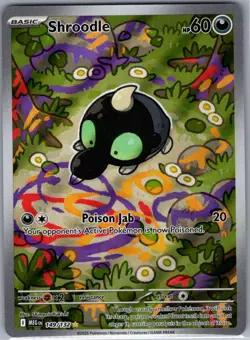 Shroodle 149/132 ME01: Mega Evolution - Pokemon Card - NM - Image 1