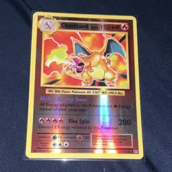Pokemon TCG Charizard Evolutions 11/108 Holo Rare 150 HP Card Stock Card - Image 1