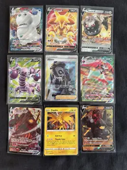 Pokemon TCG Vivid Voltage Lot Of Gold Rainbow Rare Pikachu VMAX 27 Cards Total - Image 2