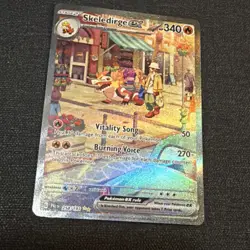 Pokemon TCG Skeledirge EX Paldea Evolved Special Illustration Rare NM - Image 1