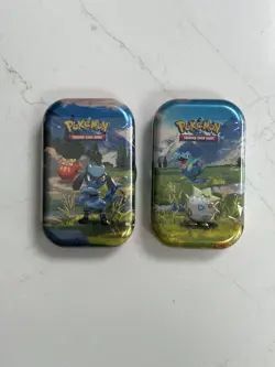 2 x Pokemon Mega Evolution Ascended Heroes Mini Tin sealed - Image 1