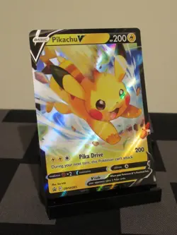 Pokemon TCG Pikachu V Swsh285 Swsh: Sword & Shield Promo Cards Holo - Image 2