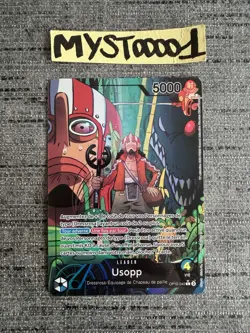 Carte One Piece Usopp OP10-042 Leader Alternate Art Francais - Image 1