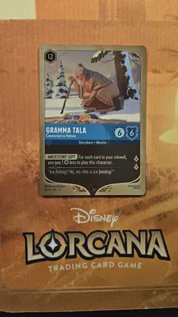 Disney Lorcana - Winterspell - Gramma Tala Connected To Nature - 28/P3 Promo - Image 1