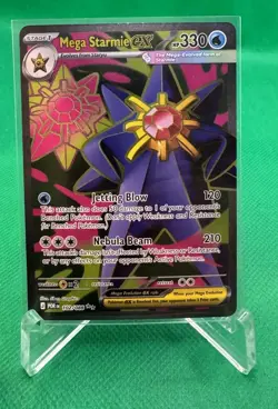 Pokemon Perfect Order MEGA STARMIE EX 102/088 Ultra Rare Holo Card MINT-NM - Image 1