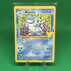 Blastoise - 2/102 - Holo Rare 25th Celebrations Classic - Pokemon Card - NM - Image 1