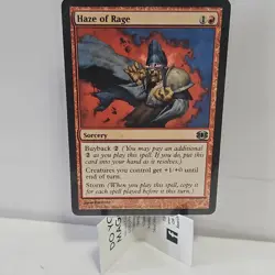 Magic: The Gathering Haze of Rage Sorcery Regular Red English 2007 - Image 1