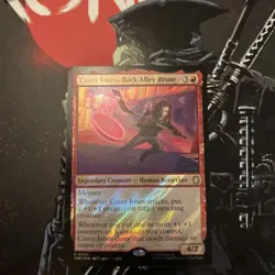 Casey Jones, Back Alley Brute Surge FOIL TMNT MTG MINT 🔥 - Image 1