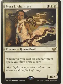 MTG TCG - Mesa Enchantress 0828 Commander Masters - NM (Free Shipping $5+) - Image 1