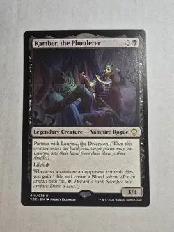 Kamber, the Plunderer Commander: Innistrad: Crimson Vow Regular - Image 1