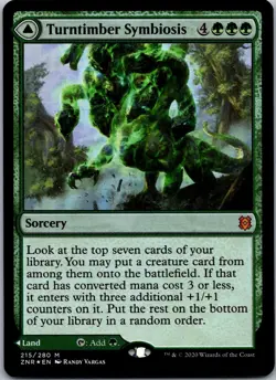 Turntimber Symbiosis M Zendikar Rising 215 NM - Image 1