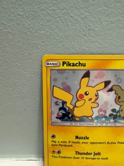 Pikachu+Mimikyu SM162 Sun & Moon Black Star Promo Holo Card TCG - Image 5