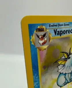 Vaporeon 12/64 Unlimited Jungle Pokemon TCG Holo NM! - Image 4