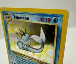 Vaporeon 12/64 Unlimited Jungle Pokemon TCG Holo NM! - Image 5