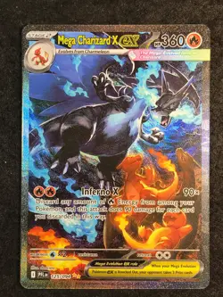 (A) Mega Charizard X ex - 125/094 - SPECIAL Illustration Rare Pokemon Phantasmal - Image 1