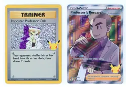 Pokemon Celebrations - Professors Research & Imposter Professor Oak 25th 024/025 - Image 1