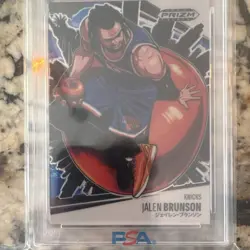 Panini Prizm Black Manga Jalen Brunson #13 PSA 10 2024-25 New York Knicks🔥🔥 - Image 4