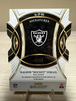 2025 Panini Select - Signatures Rocket Ismail #SP-RIL Gold Prizm /10 (AU) - Image 2