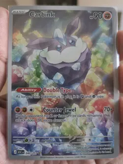 Pokemon Ascended Heroes Carbink 242/217 - NM - Pack Fresh ✅ - Image 1