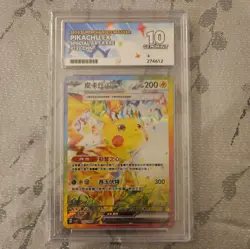 Pokemon Pikachu TCG EX SAR CHN 132/106 Ace 10 Gem Mint - Image 1