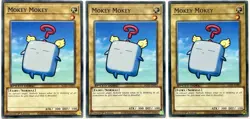 3 x SGX1-EN103 Mokey Mokey - Common 1st Edition Near Mint YuGiOh Cards - Image 1