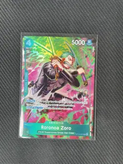 Roronoa Zoro (OP13-037) - Adventure on Kami's Island (OP15-EB04) NM TREASURERARE - Image 1