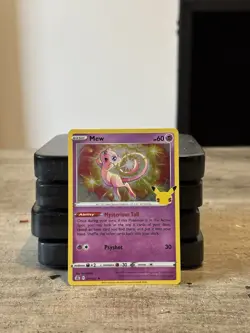 Pokemon Mew 011/025 Celebrations Holo Rare 25th Anniversary NM - Image 1
