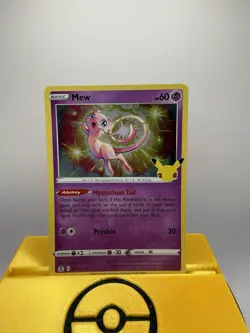 Pokemon Mew Holo Rare 011/025 Celebrations 25th Anniversary Edition - Image 1