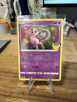 Pokemon Mew Holo Celebrations 011/025 Holo Rare 2021 25th Anniversary - Mint! - Image 1