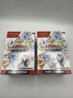 Pokemon TCG Prismatic Evolutions Booster Bundle Lot of 2 - NEW/FACTORY SEALED - Image 3