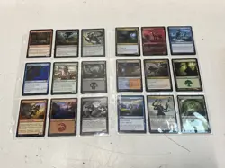 Mixed Magic: The Gathering Trading Card Bundle (9 Card Sheets) - Image 2