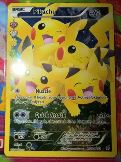 Pokemon Pikachu Full Art Ultra Rare Holo RC29/RC32 Generations 2016 Card - Image 1