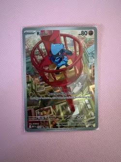 Pokemon TCG Riolu Mega Evolution Promo Card 010 - Image 1