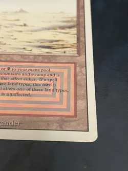 Badlands Revised MTG Dual Land Magic The Gathering Card LP - Image 3